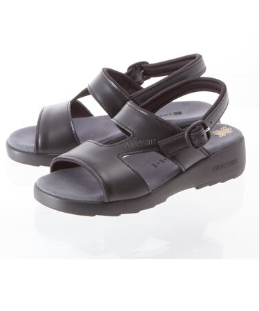 【当商品送料無料】クロワッサン サンダル CROISSANT コンフォートサンダル カジュアルサンダル バックベルトサンダル 本革サンダル 通販