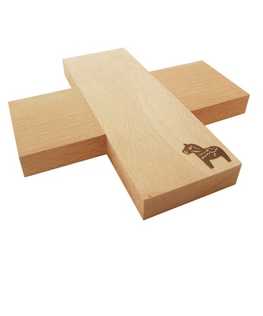【当商品送料無料】鍋敷き おしゃれ 通販 木 鍋しき 木製 なべしき トリベット クロス CROSS クロストリベット ダーラナホース シンプル
