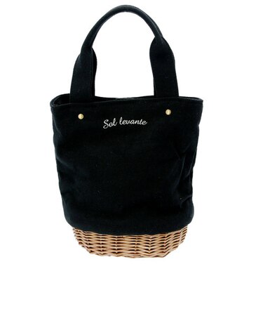 【当商品送料無料】かごバッグ トート 通販 トートバッグ 小さめ 布 帆布 キャンバス 夏 春夏 おでかけ 底柳 帆布トート 柳かごバッグ おしゃれ