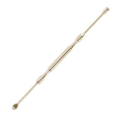 【当商品送料無料】耳かき 通販 ステンレス 職人の技 2WAY耳かき みみかき スクリュー型 スプーン型 2way 耳掻き ポケットサイズ 携帯