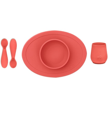 【当商品送料無料】イージーピージー ファーストフードセット 通販 離乳食 食器セット ezpz First Foods Set タイニーマット