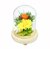 【当商品送料無料】プリザーブドフラワー ガラスドーム 通販 仏花 仏壇用 ブリザードフラワー プリザードフラワー お供え 花 枯れない お盆 彩華