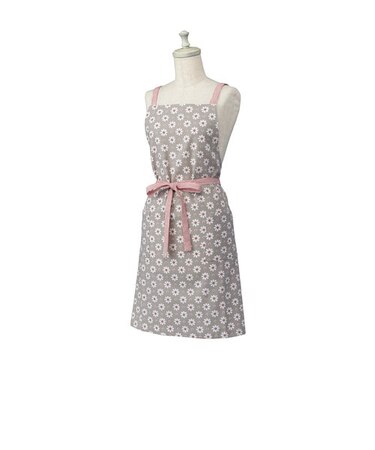 【当商品送料無料】エプロン おしゃれ 通販 保育士 レディース ナチュラル 前結び たすき掛け habituel 大人 かわいい シンプル