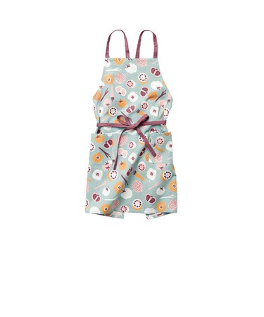 【当商品送料無料】前結び エプロン 通販 おしゃれ ナチュラル レディース 大人 保育士 かわいい habituel アビチェル たすき掛け