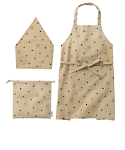 【当商品送料無料】子供 エプロン 三角巾 セット 通販 キッズ おしゃれ 女の子 男の子 子供 かわいい 子ども こども 小学生 キッズエプロン