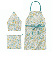 【当商品送料無料】子供 エプロン 三角巾 セット 通販 キッズ おしゃれ 女の子 男の子 子供 かわいい 子ども こども 小学生 キッズエプロン