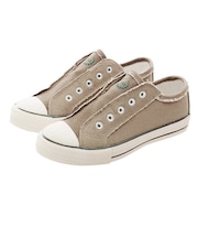 【当商品送料無料】スリッポン レディース スニーカー シューズ 紐なし おしゃれ かわいい 靴 シンプル フラット ローカット キャンバス