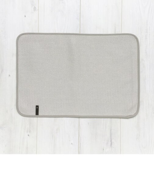 【当商品送料無料】キッチン 水切りマット 通販 グレー ピンク イエロー ブルー 無限に抗菌する水切りマット 原田織物 日本製 30 × 45 cm