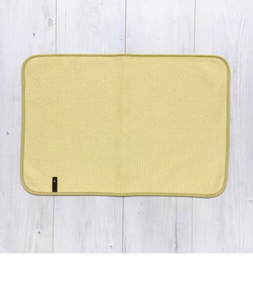 【当商品送料無料】キッチン 水切りマット 通販 グレー ピンク イエロー ブルー 無限に抗菌する水切りマット 原田織物 日本製 30 × 45 cm