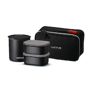 【当商品送料無料】弁当箱 保温 メンズ ランチボックス LUNTUS ランタス 通販 専用バッグ付き お箸付き 2段 3段 電子レンジOK