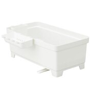 【当商品送料無料】水切りラック スリム 通販 セパレ 食器水切り イノマタ化学 水切りかご プラスチック コンパクト 水切り カゴ かご 水が流れる