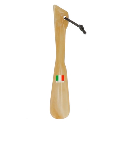 【当商品送料無料】靴べら おしゃれ 通販 靴ベラ くつべら シューホーン イタリアン イタリア製 イタリアンシューホーン C 24cm べっこう柄