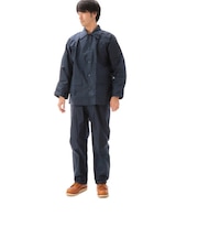 【当商品送料無料】カジメイク 3308 レインタックコート(上下メッシュ) レインウエア 自転車 上下セット 男女兼用 定番 レインスーツ