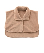 【当商品送料無料】肩あて 着る毛布 ショート マイクロファイバー 寝具 シンサレート 洗える 定番 家事 あったか 冷え性 寝るとき あたため 首