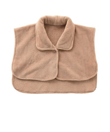 【当商品送料無料】肩あて 着る毛布 ショート マイクロファイバー 寝具 シンサレート 洗える 定番 家事 あったか 冷え性 寝るとき あたため 首