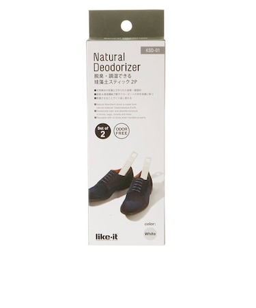 【当商品送料無料】珪藻土スティック like-it ライクイット 通販 Natural Deodorizer ナチュラル デオドライザー 珪藻土