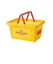 【当商品送料無料】マーキュリー 雑貨 通販 買い物かご 買い物カゴ かご バスケット 大きい MERCURY ショッピングバスケット レジカゴ