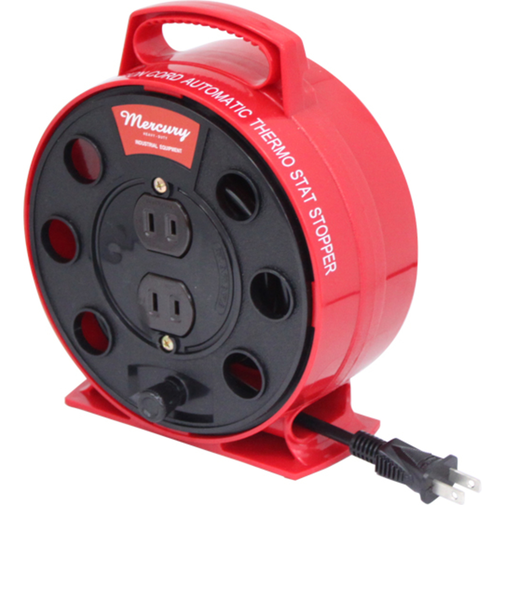 【当商品送料無料】マーキュリー 雑貨 通販 延長コード オシャレ 5m 電源タップ おしゃれ コードリール 電源 タップ MERCURY 男前