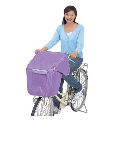 【当商品送料無料】自転車カゴカバー おしゃれ防水 前 通販 前カゴカバー 自転車 撥水 はっ水 雨 ホコリ シンプル 盗難防止 防犯 自転車用