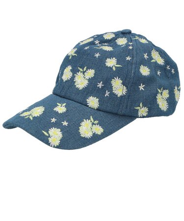 【当商品送料無料】キャップ レディース 黒 通販 おしゃれ 無地 キッズ 女子 女の子 帽子 ハット ブラック デニム 小さめ 紫外線対策 uvケア