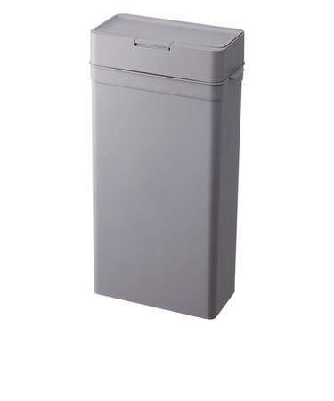 【当商品送料無料】ゴミ箱 スリム 蓋付き 通販 ライクイット ごみ箱 ふた付き シールズ25 ホワイト グレー 省スペース 密閉 キッチン リビング