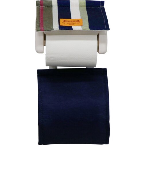 【当商品送料無料】トイレットペーパーホルダー カバー 通販 おしゃれ 2連 単品 洗える トイレタリー インテリア トイレファブリック 新築祝い