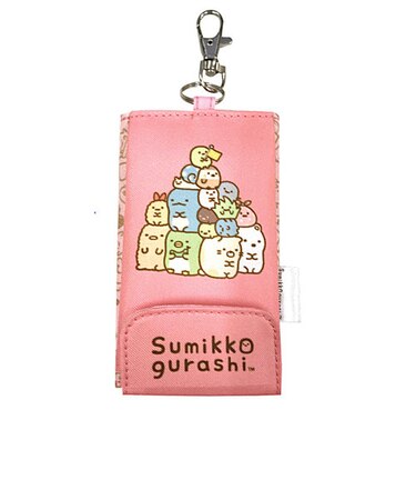 【当商品送料無料】ランドセル キーケース 通販 リール キー カバー 面ファスナー フック キャラクター すみっコぐらし キーホルダー