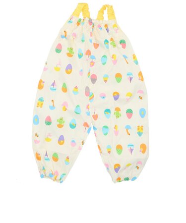 【当商品送料無料】レインパンツ キッズ 通販 プレイウェア 砂場着 85~100cm サイズ調節 撥水 はっ水 サロペット オーバーオール 水遊び