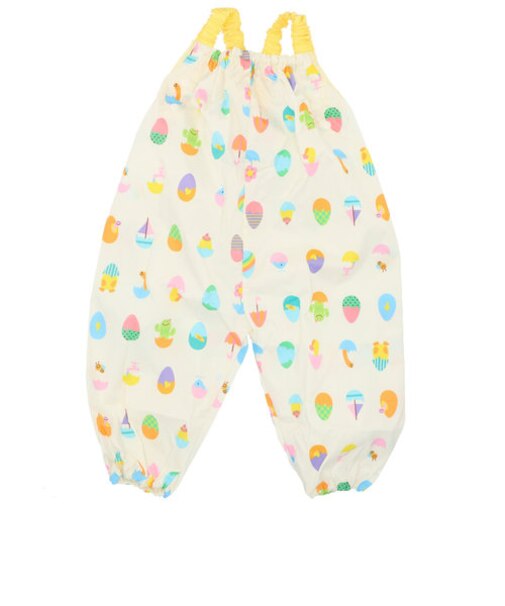 【当商品送料無料】レインパンツ キッズ 通販 プレイウェア 砂場着 85~100cm サイズ調節 撥水 はっ水 サロペット オーバーオール 水遊び