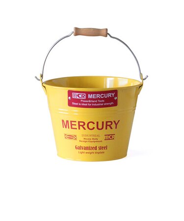 【当商品送料無料】マーキュリー バケツ 通販 ブリキバケツ スモール 雑貨 おしゃれ MERCURY 小さめ ブリキ スチール ガーデニング 花壇