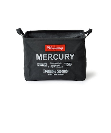 【当商品送料無料】マーキュリー 雑貨 通販 収納ボックス 布 キャンバス おしゃれ キャンバスバケツ 四角 角型 MERCURY