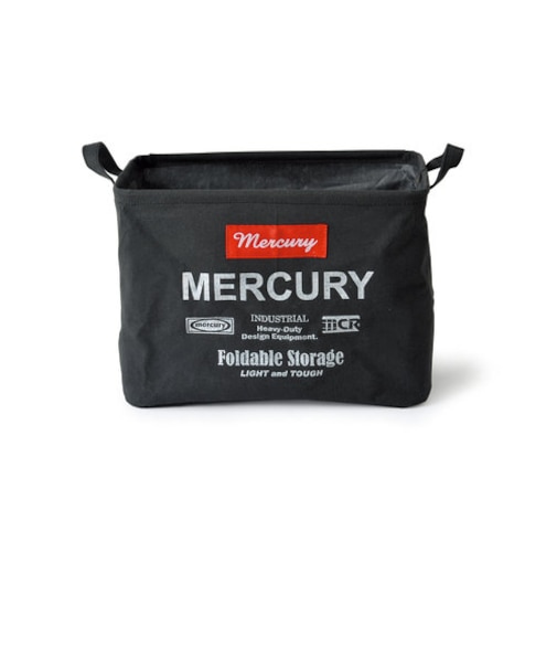 【当商品送料無料】マーキュリー 雑貨 通販 収納ボックス 布 キャンバス おしゃれ キャンバスバケツ 四角 角型 MERCURY