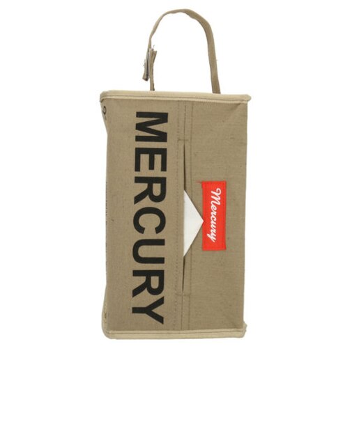 【当商品送料無料】マーキュリー 雑貨 通販 ティッシュケース おしゃれ 吊り下げ 車 壁掛け ティッシュカバー 掛け MERCURY