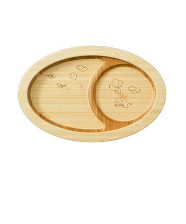 【当商品送料無料】ランチプレート 子供 通販 食洗機対応 オシャレ 子ども 木 仕切り皿 プレート 皿 仕切り キッズプレート こども食器 セット お子様ランチ 離乳食 仕切皿