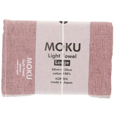【当商品送料無料】moku バスタオル 通販 小さめ 大判 フェイス タオル ジム プール シャワー ひざ掛け 綿 コットン 60×120cm 吸水