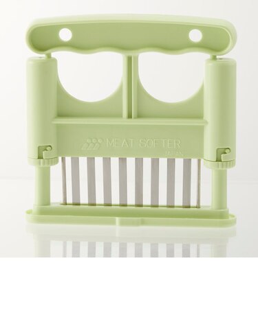 【当商品送料無料】ミートソフター 義春刃物 肉たたき 肉叩き ミートテンダー 筋きり 通販 筋切り 肉さし 調理器具 お肉を柔らかく とんかつ