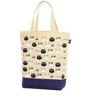 【当商品送料無料】トートバッグ キャンバス a4 縦 通販 レディース 布 綿 コットン 縦型 通学 おしゃれ かわいい 猫 ネコ ねこ アニマル