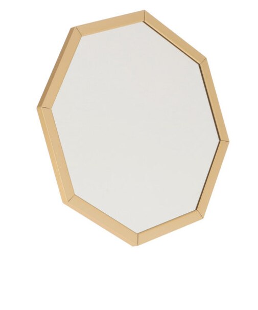 【当商品送料無料】鏡 卓上 おしゃれ 通販 卓上ミラー 卓上鏡 スタンドミラー 壁掛け Octam オクタム スタンド&ウォールミラー S ゴールド