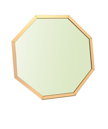 【当商品送料無料】鏡 卓上 おしゃれ 通販 卓上ミラー 卓上鏡 スタンドミラー 壁掛け Octam オクタム スタンド&ウォールミラー M ゴールド