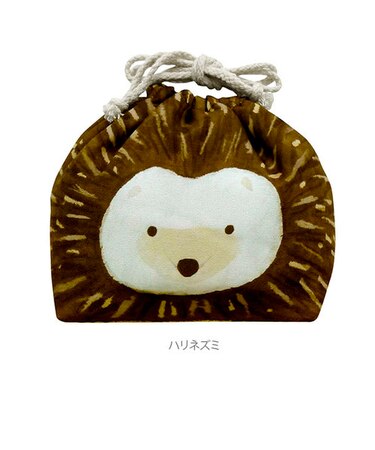 【当商品送料無料】ランチ巾着 保冷 通販 おかずきんちゃく おかおきんちゃく 巾着袋 ランチバッグ 保冷バッグ 子供 キッズ お弁当袋 保冷巾着 猫