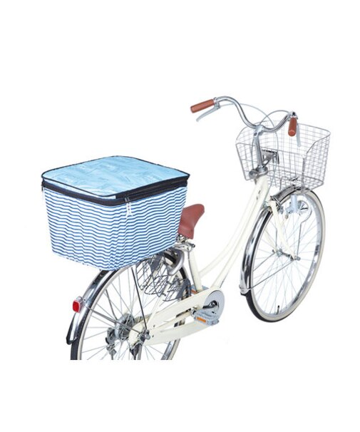 【当商品送料無料】自転車 カゴカバー 後ろ 通販 おしゃれ 大きい 後ろカゴ カバー 撥水 はっ水 自転車カゴカバー 2段 2段式 二段 二段式