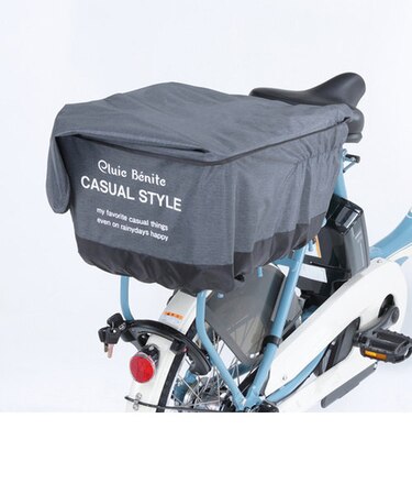 【当商品送料無料】自転車 かごカバー 後ろ 通販 カゴカバー 後ろカゴ カバー 後ろかごカバー 大きめ ワイド 容量アップ たっぷりカゴカバー 厚手