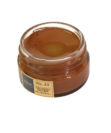 【当商品送料無料】靴磨き クリーム 通販 靴クリーム 茶色 ワックス ビーズワックス ファインクリーム 50ml 油性 革ケア用品 お手入れ