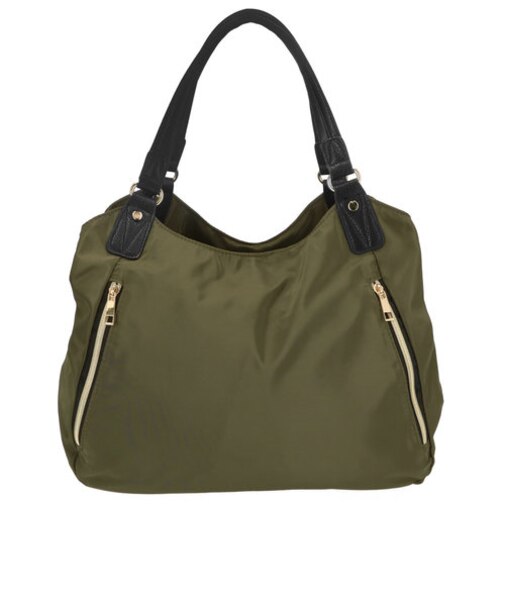 【当商品送料無料】トートバッグ レディース 軽い 通販 ナイロン おしゃれ かわいい ファスナー 縦型 通勤 通学 シンプル 無地 ショルダーバッグ