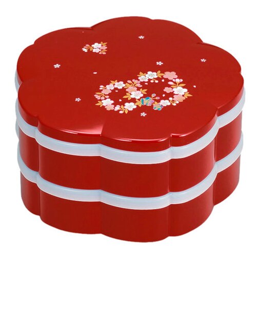 【当商品送料無料】重箱 運動会 お花見 通販 お弁当箱 2段 お重箱 二段 6.5桜オードブル オードブル 容器 ランチボックス 大容量