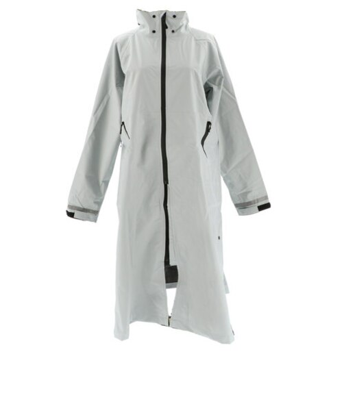 【当商品送料無料】レインコート 自転車 通学 通販 ママ 学生 レディース メンズ ロング 通学用 無地 シンプル 反射材 ライン リフレクター