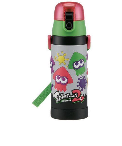 【当商品送料無料】水筒 キッズ 直飲み 通販 約 500ml 子供 480ml おしゃれ キャラクターグッズ ワンタッチ ボトル マイボトル