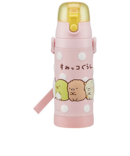 【当商品送料無料】水筒 キッズ 直飲み 通販 約 500ml 子供 480ml おしゃれ キャラクターグッズ ワンタッチ ボトル マイボトル