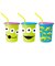 【当商品送料無料】プラスチック コップ セット 通販 子供 キッズ キャラクター ストロー付き タンブラー 蓋付き プラコップ スヌーピー