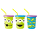 【当商品送料無料】プラスチック コップ セット 通販 子供 キッズ キャラクター ストロー付き タンブラー 蓋付き プラコップ スヌーピー